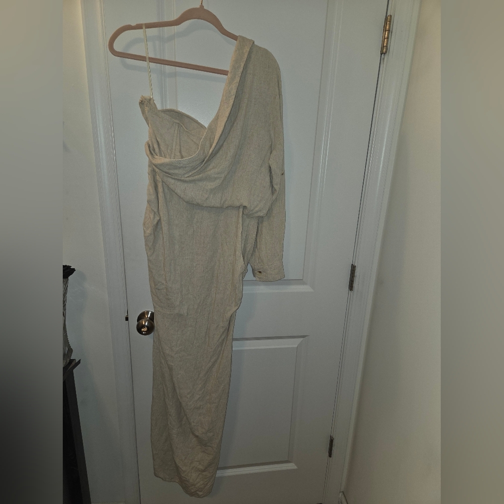 JLUXLABEL Cream Textured Fabric - Picture 8 of 9